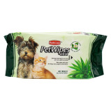 Padovan / Pet wipes, Aloe, 40 pcs - 1 miniature