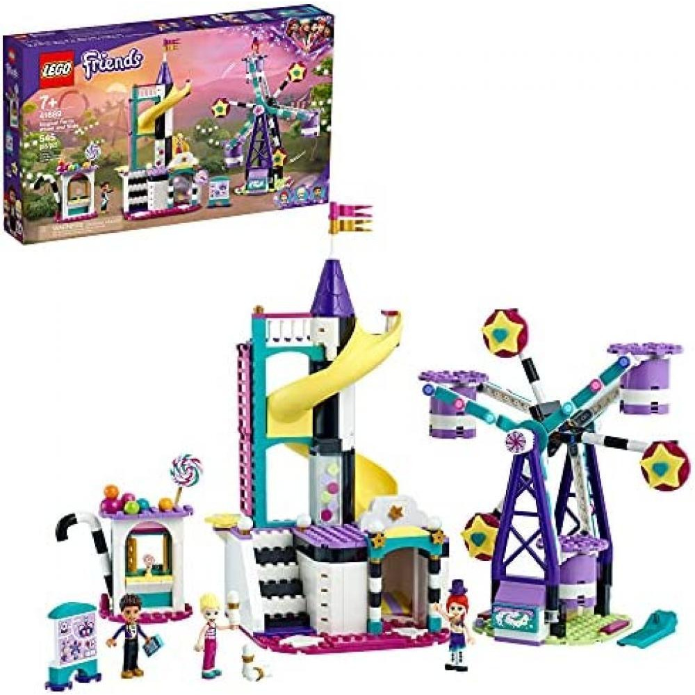 LEGO / Friends, Magical ferris wheel and slide, 41689, with 3 mini dolls, 2021, 545 pieces, 7+ - 1