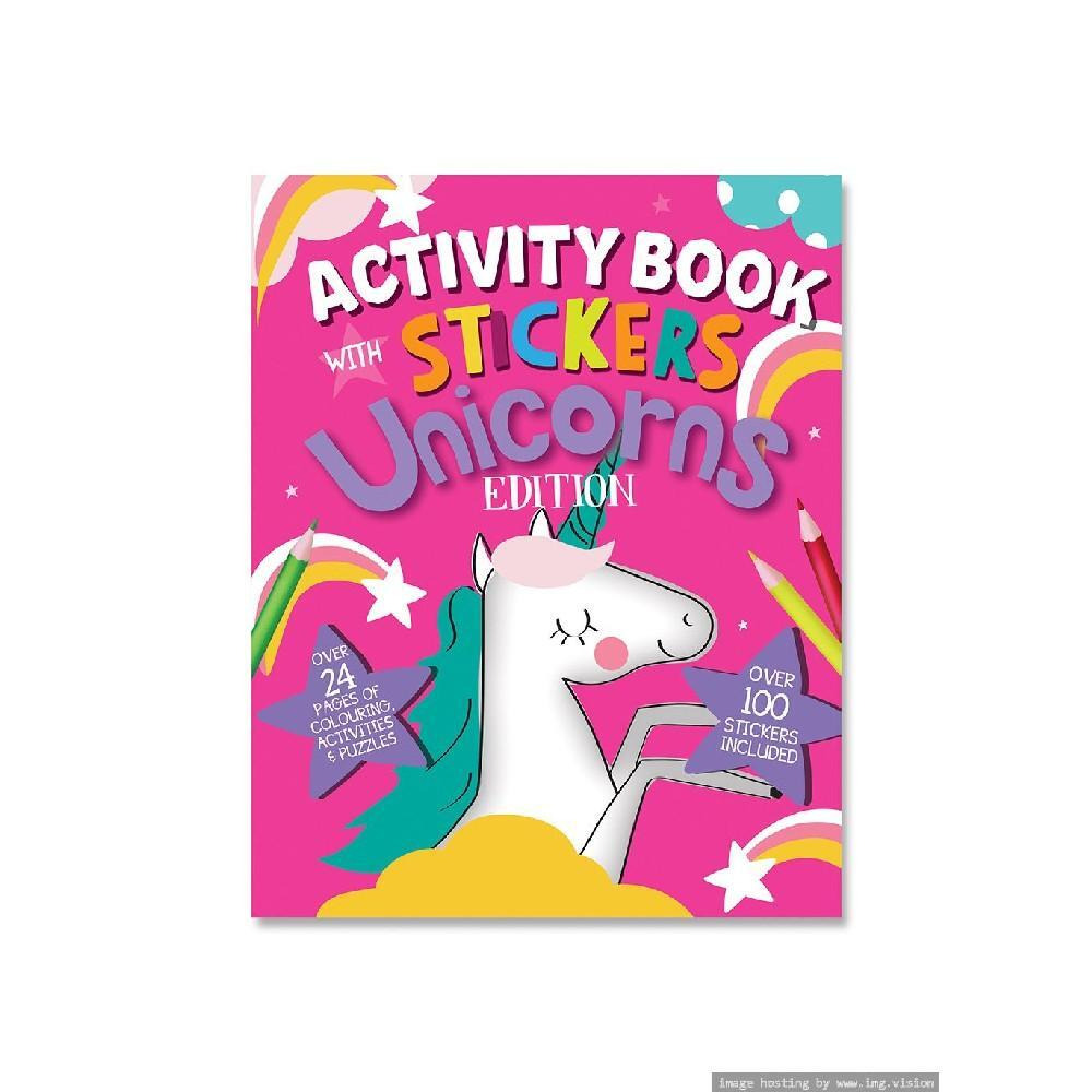 Eurowrap Unicorn Activity Book - 1