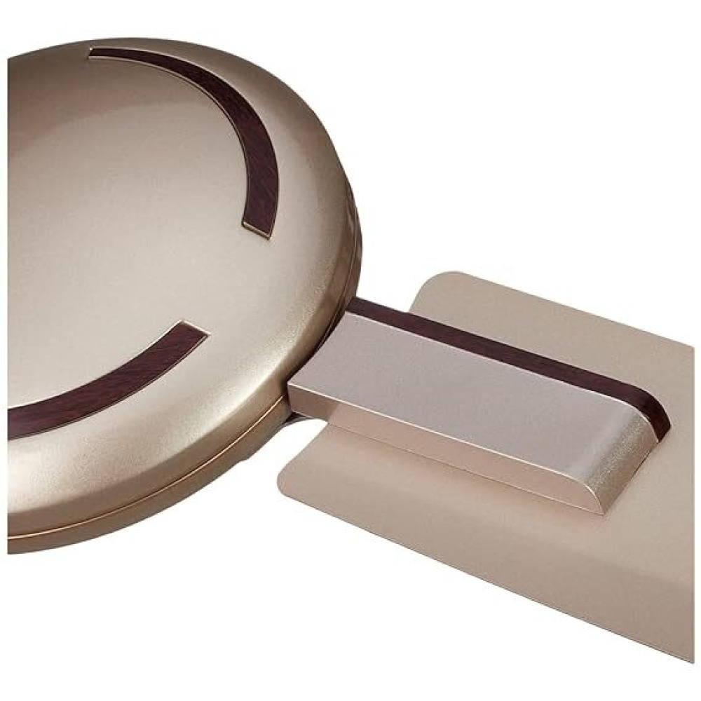 Havells 1200mm Ambrose Energy Saving Ceiling Fan (Gold Mist Wood, Pack of 1) - 6