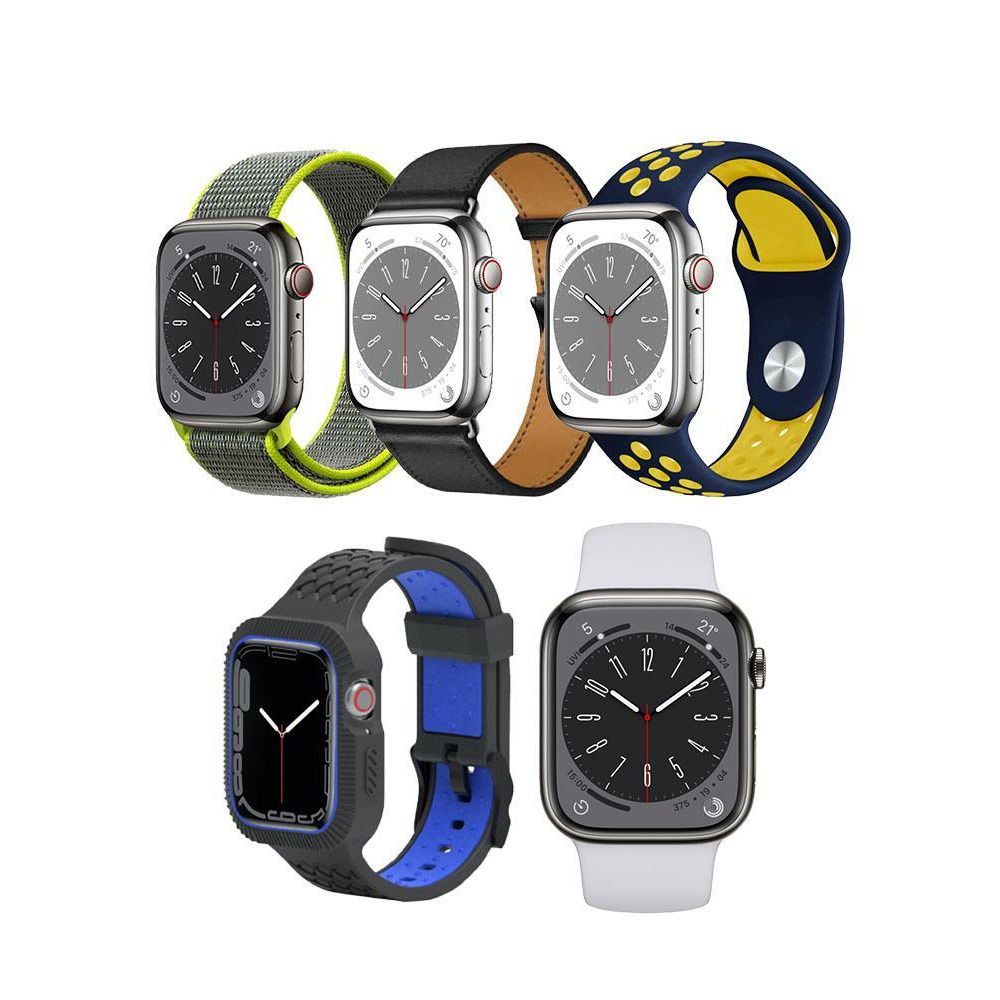 5 Шт. Сменный ремешок Для Apple Watch 49/45/44/42 Мм СЕРИИ Ultra 2/Ultra/9/8/7/6/5/4/SE - 1