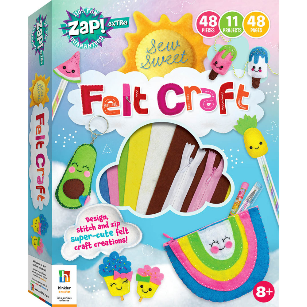 Hinkler Zap Extra Sew Sweet Felt Craft - 1