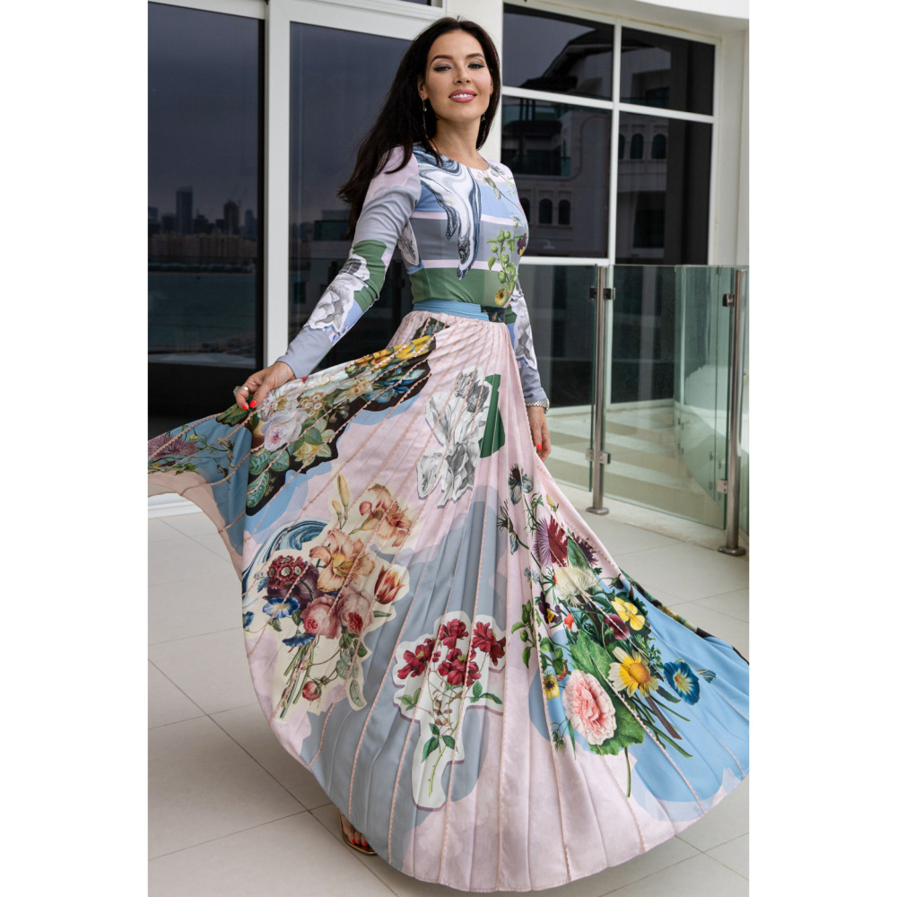 Asian Spirit, Flower Gaze Dress, Size small (S) - 5