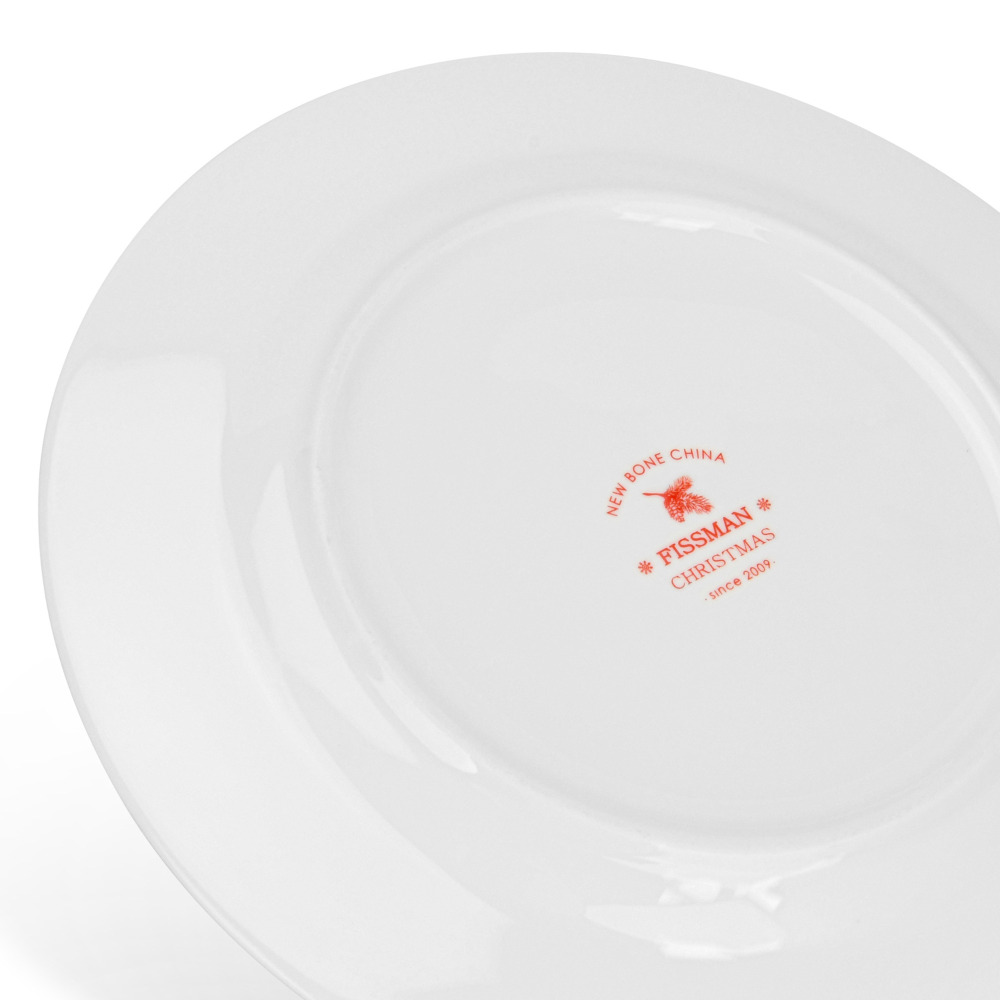 Fissman, Plate Christmas, 19.5cm, New Bone China - 6