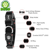 Ошейник Doco Signature Nylon DCSN002, 1,6 x 26-36 СМ (S), Темно-Синий - 2 miniature