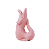 Jug Scrunch Crocodile for bath and beach, Silicone, Dusty Rose - 1 miniature