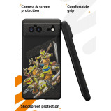 чехол Для PIXEL 6, Противоударный Защитный Чехол Для Телефона pixel 6 С рисунком Кавабанга - 4 miniature