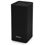 Fissman Kitchen Knife Organizer 10x10x22cm, Square Shaped, Black (Plastic) - 1 miniature