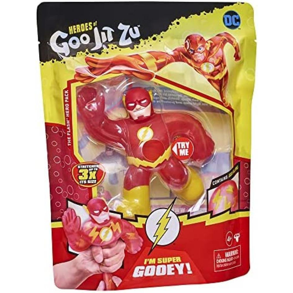 Heroes of Goo Jit Zu - DC Heroes Flash Action Figure, Multicoloured (CO41183) - 4