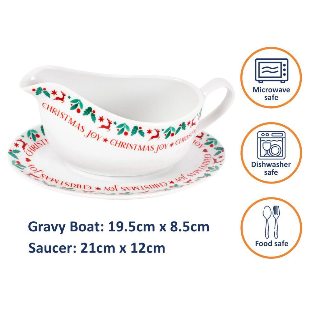 Rsw Christmas Joy Gravy Boat - 3
