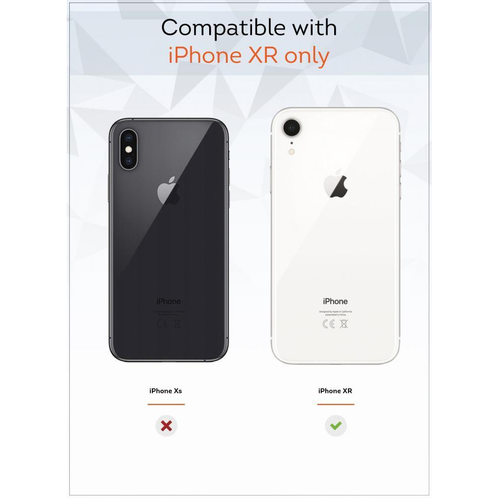 غطاء واقٍ لهاتف apple Iphone xr للوجه والزهور أبيض - 5
