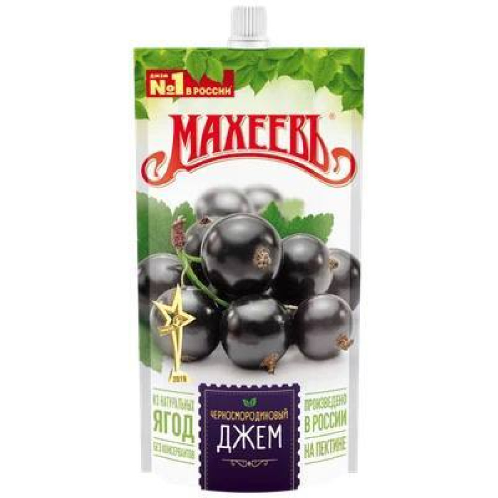 Варенье Из Черной Смородины Махеев 300г - 1