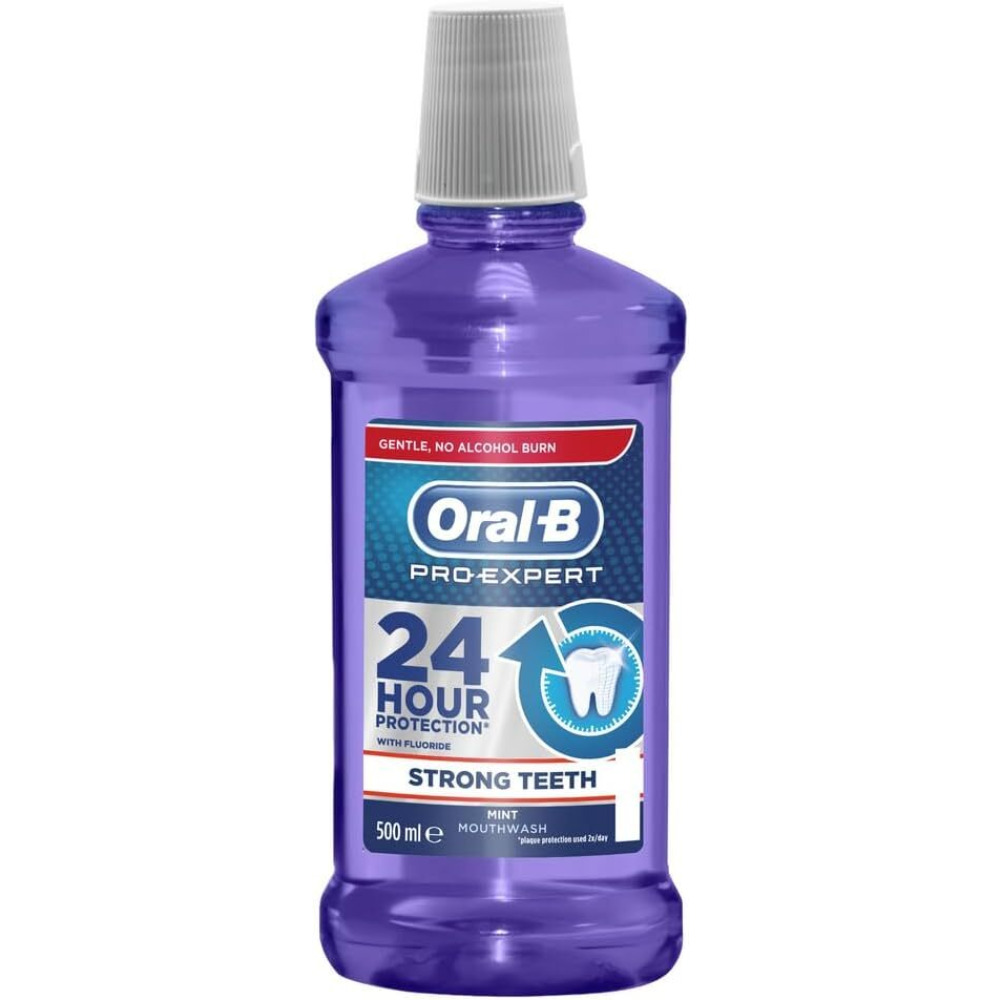 Oral-B Pro-Expert Strong Teeth Mint Mouthwash - 500 Ml - 1