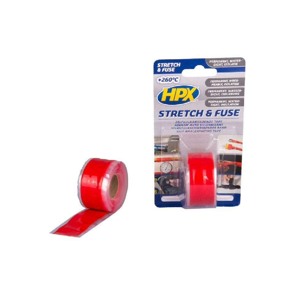 HPX Stretch and Fuse Red 25mm X 3 Metre - 1