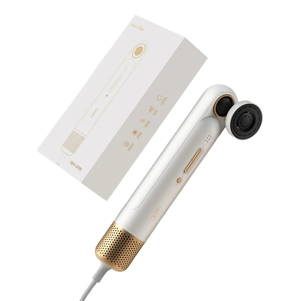 Deerma CF20 Electric Hair Dryer With Fragrance Nozzle Head - White - 1