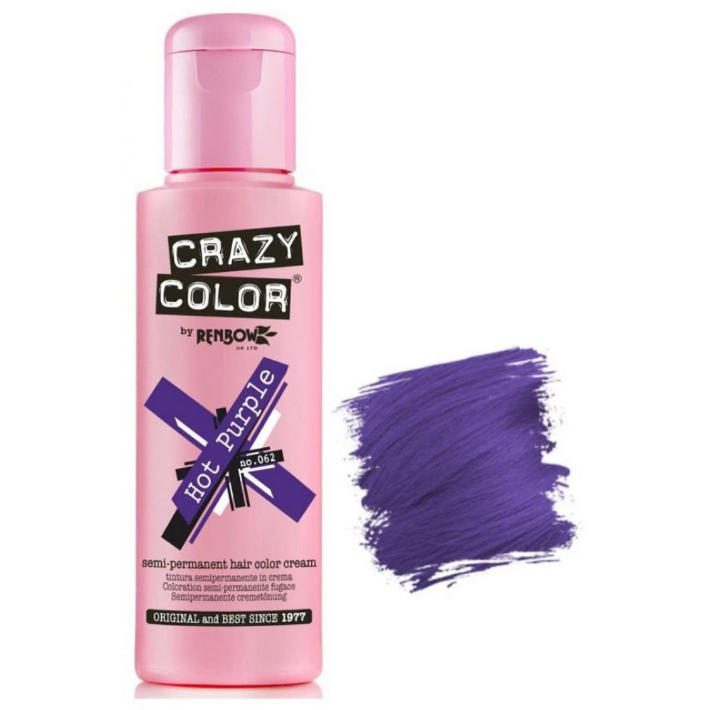 Crazy Color / Hair color, Semi permanent, 062 - hot purple - 3