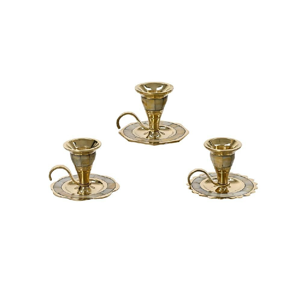 Kaemingk Decoris Candleholder Brass Assorted 1 Piece - 1