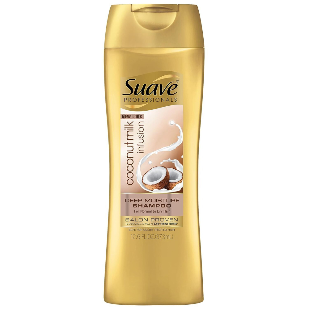 Suave Professionals Deep Moisture Shampoo with Coconut Milk, 373 ml - 1
