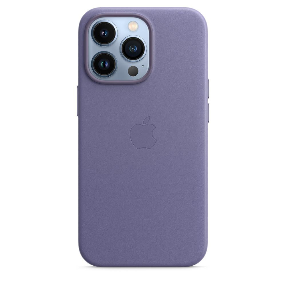 Apple iPhone 13 Pro Leather Case Original (MM1F3ZEA), Wisteria with MagSafe - 1