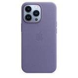 Apple iPhone 13 Pro Leather Case Original (MM1F3ZEA), Wisteria with MagSafe - 1 miniature