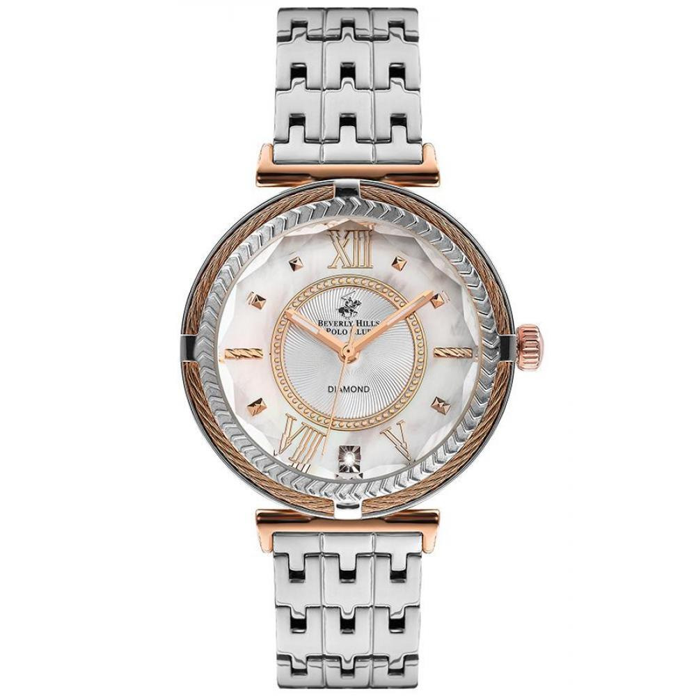 BEVERLY HILLS POLO CLUB Women's Analog White Dial Watch - BP3222X.520 - 1
