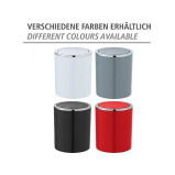 Wenko Swing Cover Bin Inca Black - 5 miniature