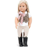 Our Generation Dolls Leah 18" Horse Riding Doll - 3 miniature