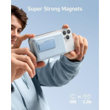 Anker, Magnet power bank 633 MagGo, 10000mAh, Blue - 3 miniature