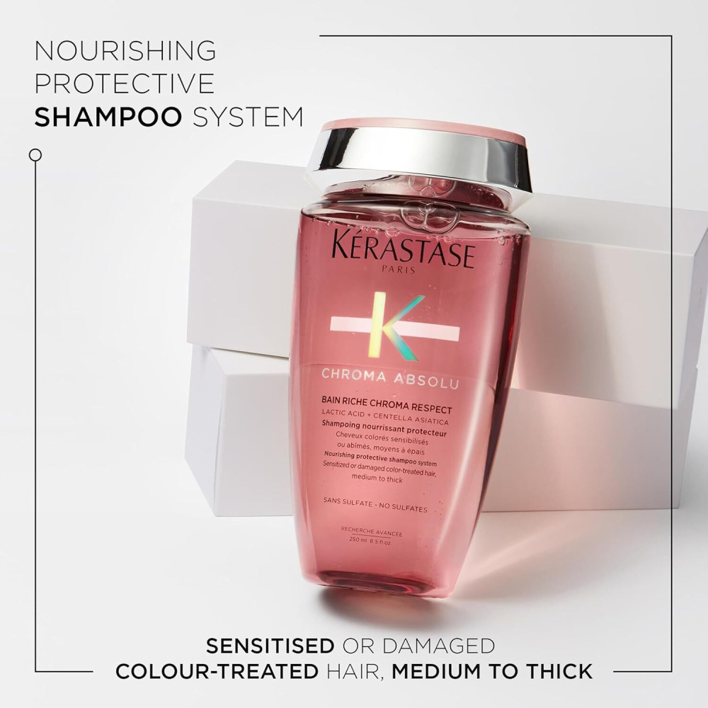 Kerastase Chroma Absolu, Nourishing & Protecting Shampoo, 250ml - 2