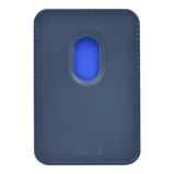 Кожаный Кошелек Для Карт COBLUE Magsafe, синий - 2 miniature