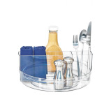 InterDesign Crisp Tableware Turntable Clear - 1 miniature