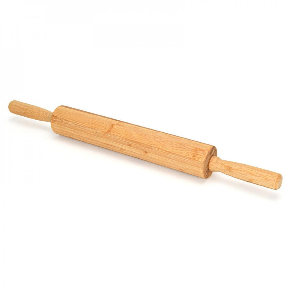 Fissman Bamboo Rolling Pin Brown 50x5cm - 2
