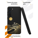 غطاء حماية واقٍ لهاتف Galaxy S23 بنمط قافلة الصحراء - 4 miniature