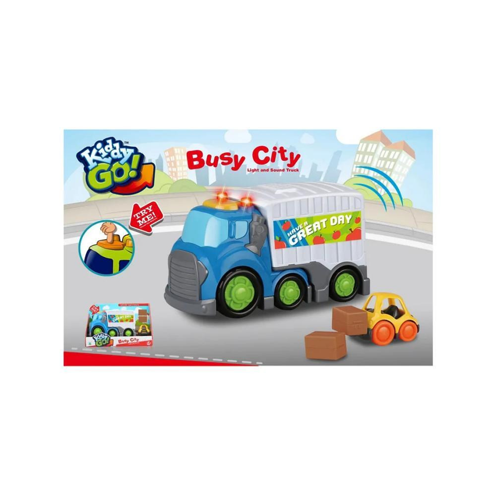 Кидди, ВПЕРЕД! Грузовой Грузовик со Световым Звуком - 1