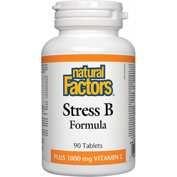 Natural Factors Stress B Formula, 90 Tablets