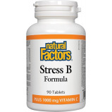 تركيبة ناتشورال فاكتورز للإجهاد ب، 90 قرصًا - 1 miniature