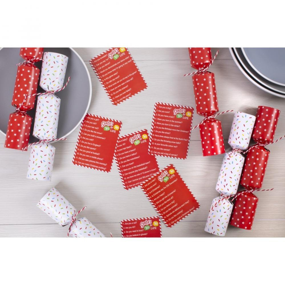Rsw 6 Santa'S Yes Or No Game Crackers 9 inch - 3