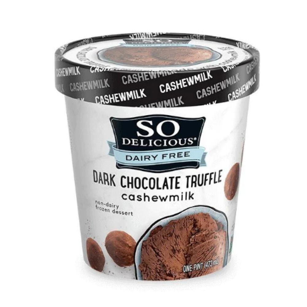 So Delicious Frozen Dessert Трюфель Из Темного Шоколада КЕШЬЮМОЛОКО 473 мл - 1