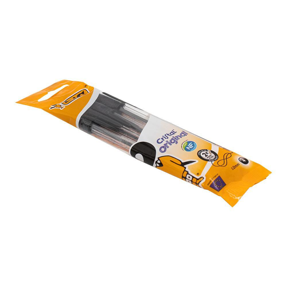 BIC / أقلام ، قلم حبر جاف كريستال ، نقطة متوسطة ، 4 عبوات - 2
