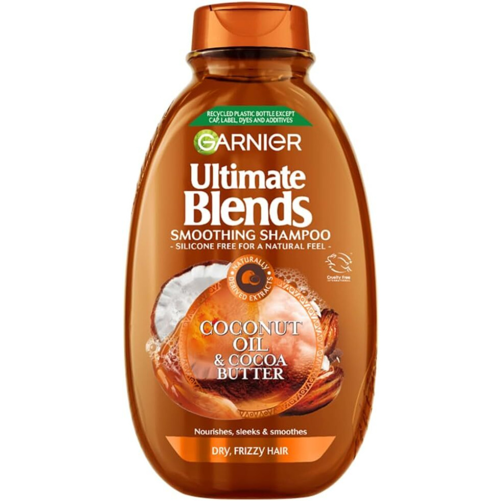 Garnier, Ultimate Blends, The sleek restorer, Coconut oil and cocoa butter, Shampoo, 400 ml - 1