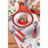 RSW Santa & The Nutcracker Kids Cutlery Set - 2 miniature
