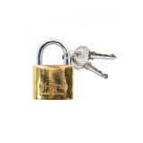 Tri-Circle Solid Brass Padlock 265 - 3 miniature