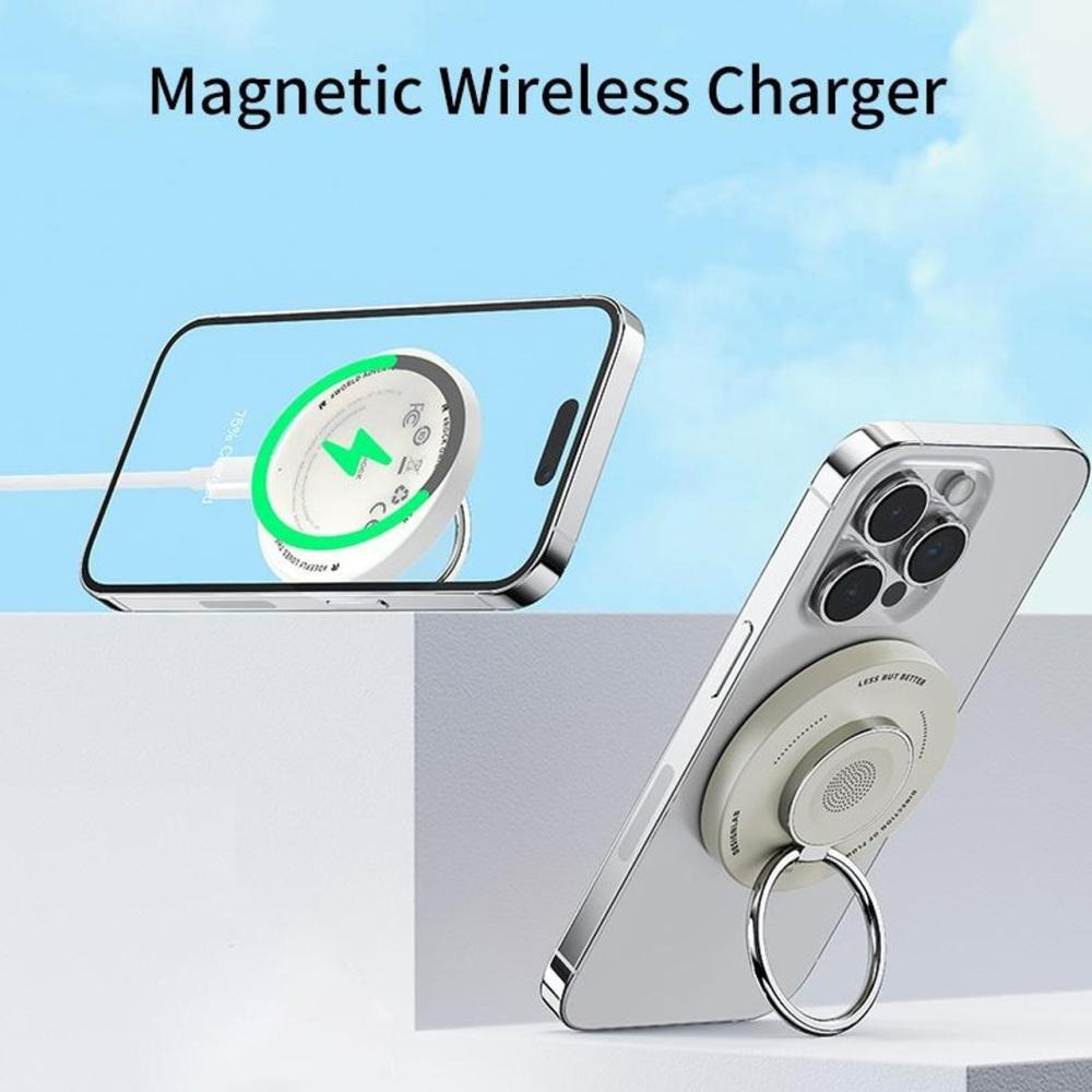 روك W51 حامل مغناطيسي 3 في 1 15 وات أسود - 3