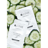 8 pcs set Face Collagen Mask ICE CUCUMBER with Hyaluronic Acid - 6 miniature