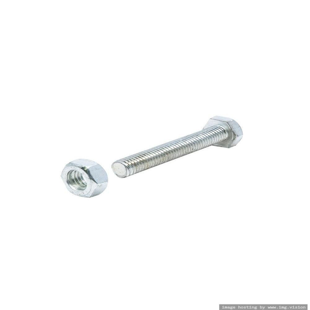 Homesmiths G.I Bolts & Nut 10 X 60 mm - 2
