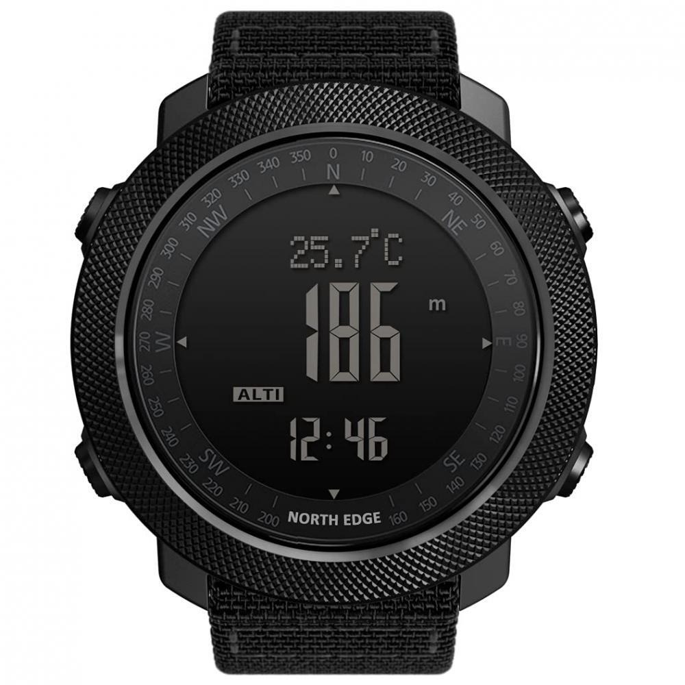 eOnz \/ Smartwatch, North Edge, Apache 2, Black, Sports, Waterproof 50 m - 1