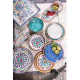 TarHong Rio Medallion Round Platter 14 inch - 3 miniature