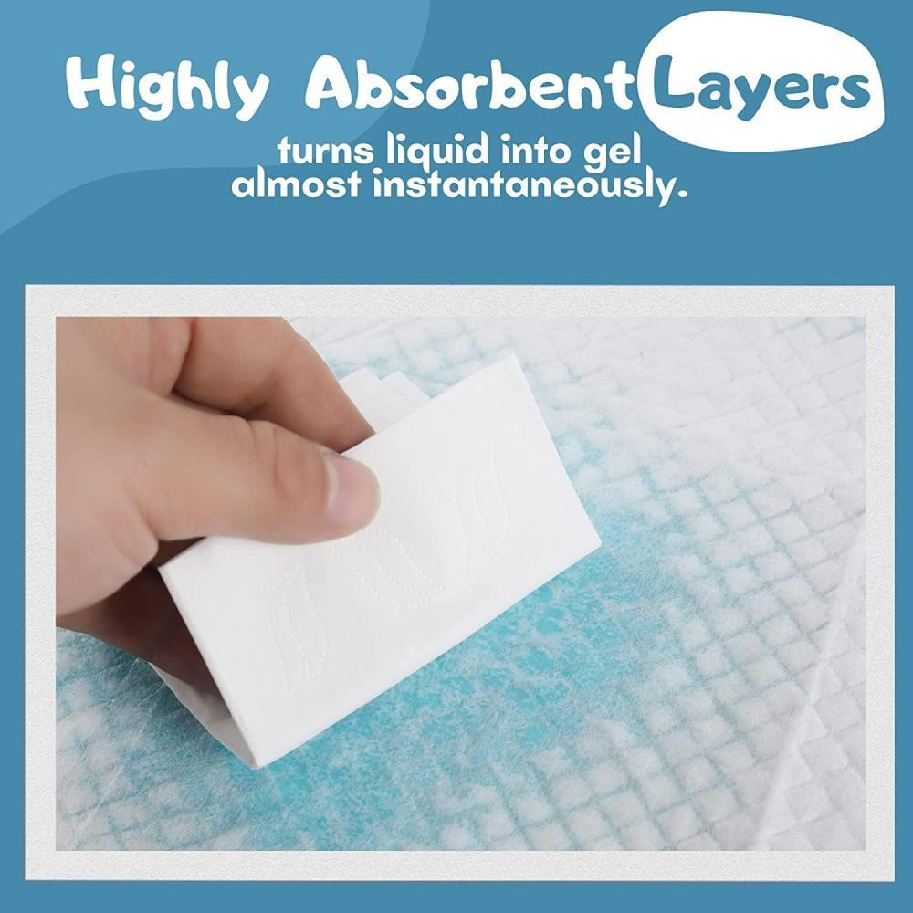 Dog and puppy training pads, Mosycle, Disposable, Ultra absorbent, Leak-proof, Size XL, 60x90 cm (20 pcs) - 4