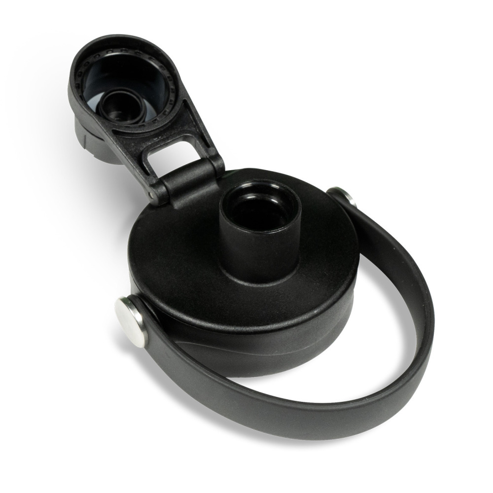 Waicee Onyx Black Reusable Bottle - Durable, Compact, Leak-Proof, Stylish, BPA-Free, Insulated, Portable - 620ml - 2