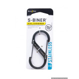 Nite Ize S-Biner Stainless Steel Dual Carabiner #3 Stainless - 1 miniature